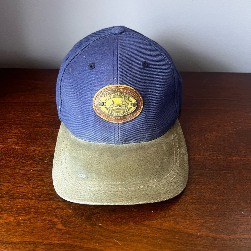 Vintage Blue and Brown St. Louis Cardinals Baseball‎ Cap